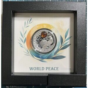 Mint of Poland 2025 Niue Silver World Peace Proof